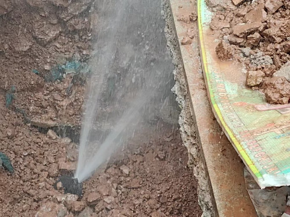 黔江区消防水管漏水检测定点开挖
